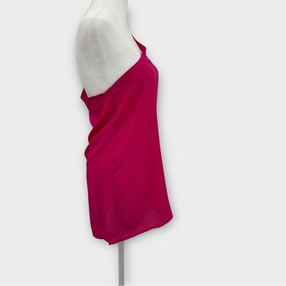 Anthropologie Whisper One Shoulder Long Sleeve Blouse in Pink Women’s Size S - Picture 4 of 6